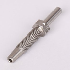 Slangestuds lige 6mm-stor Rustfri