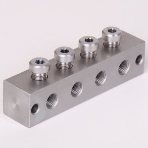 Sm�reblok 4 linier T Boring 10x1