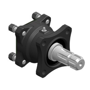 Mellemflange ISO-forl�nger pumpe/traktor