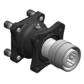 Mellemflange ISO-forl�nger pumpe/PTO hun