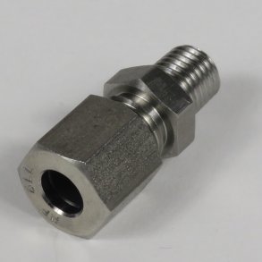 Forskruning lige Rustfri 8x1 mm for 6