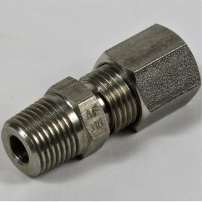 Forskru.Lige R1/8K Rustfri