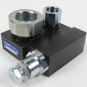 Overtryksventil for direkte montering