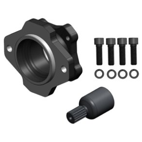 Adaptors�t PTO=SAE-BB Pumpe ISO 4 Holes