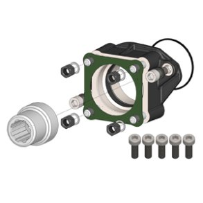 Adaptor  Motorkraftudtag til ISO pu