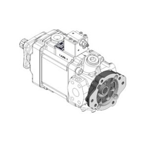 SAE B  Overgang til PPV pumpe