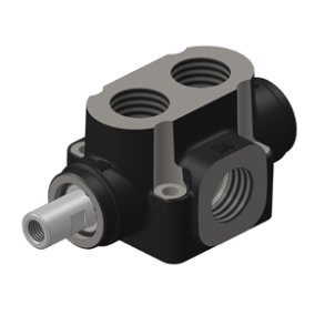 Trevejsventil - hydrauliskstyret 350bar