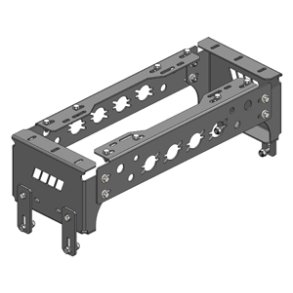 Monteringsbeslag for bagmonteret hydrauliktank