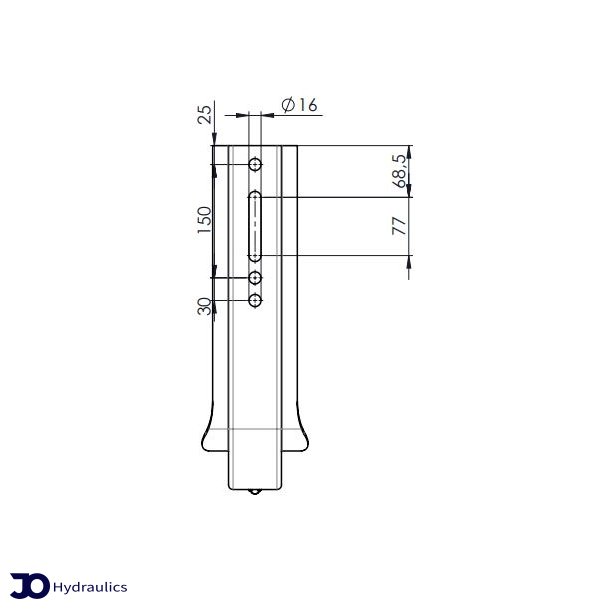 Komplet kit for 95L stltank