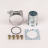 Sugestuds Kit Lige (Clamps) til LS pumpe