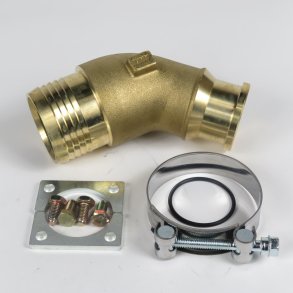 Sugestuds Kit 45� (Clamps) til LS pumpe