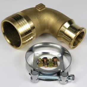 Sugestuds Kit 90� (Clamps) til LS pumpe