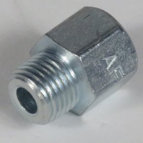 Adapter m10x1 - 1/8 BSp 18 mm lang