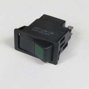 Lampetryk 24 volt firkantet Gr�n