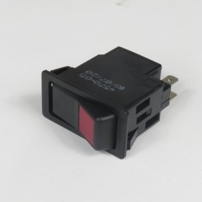 Lampetryk 12 volt firkantet R�d