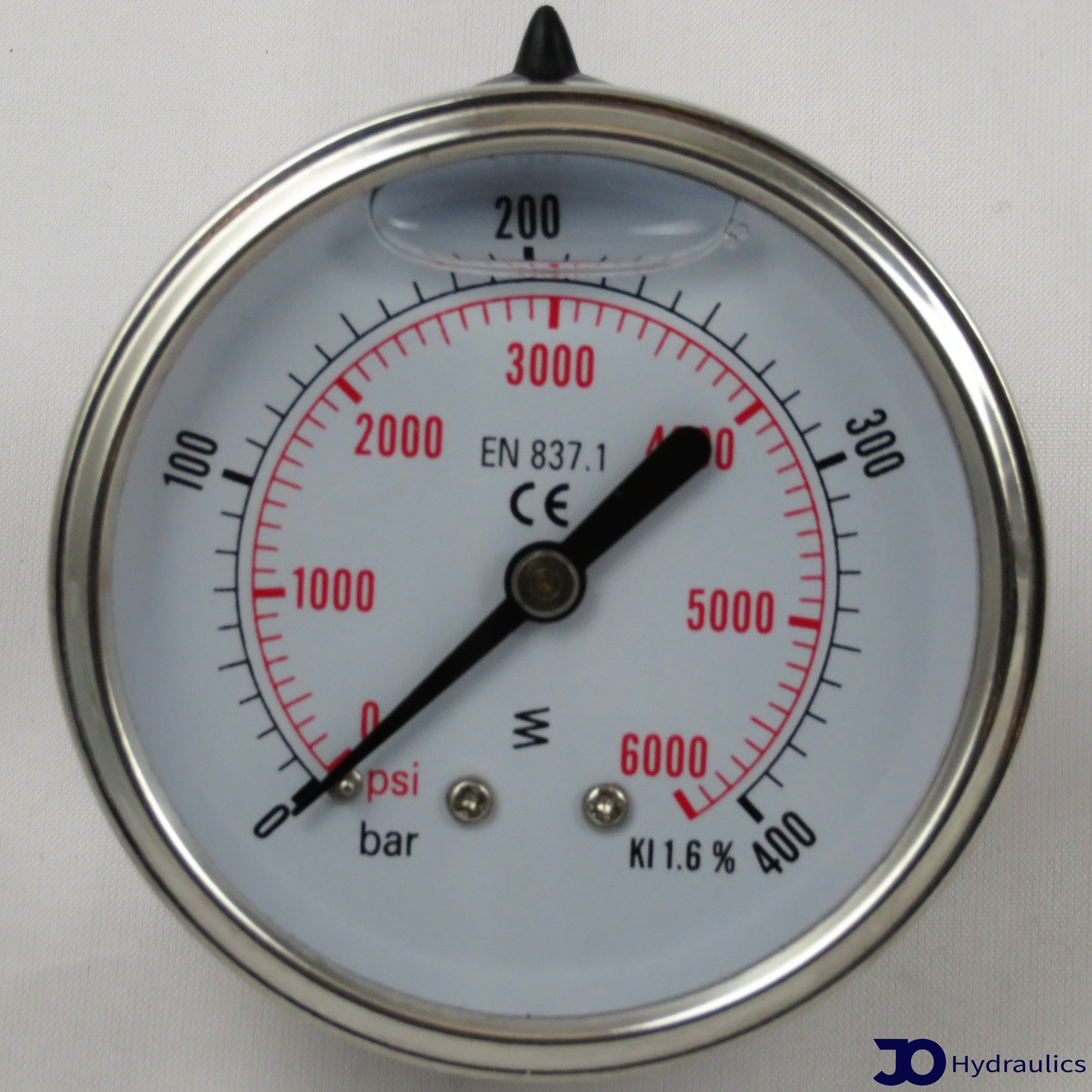 Manometer 1/4" Manometre JO Hydraulics A/S