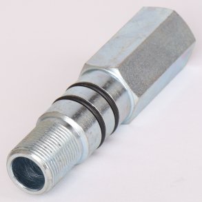 Nippel m Slangebrudsventil