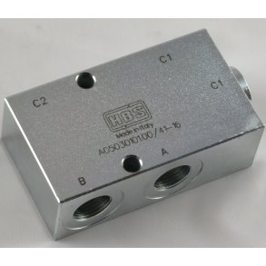 Pilotstyret Kontraventil, Enkelt