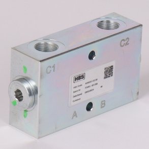 Pilotstyret Kontraventil, Dobbelt