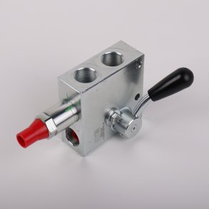 4/2 vejs ventil manuel m overtryksventil