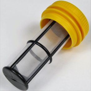 Oliep�fyldning med filter