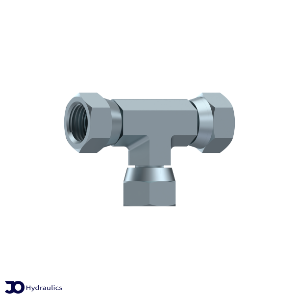 T-stykke 3 x omlber 3/8" BSP