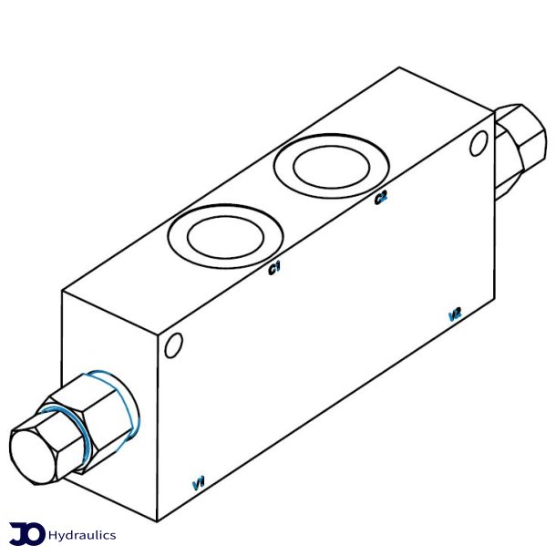 Overcenterventil Dobbelt