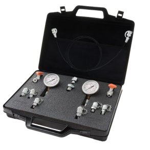 Testkit med 25 og 400 bar manometer