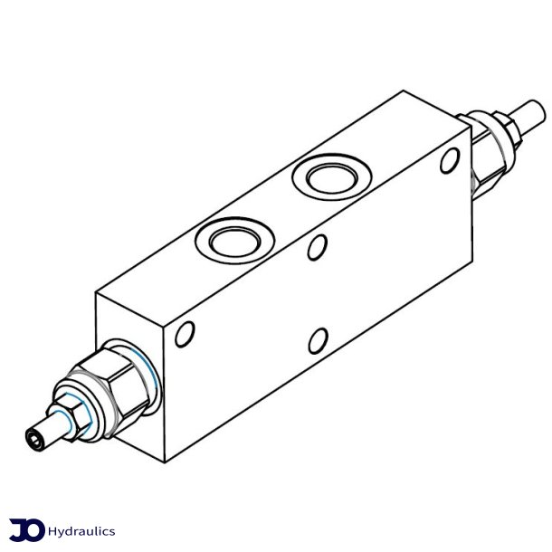 Overcenterventil Dobbelt