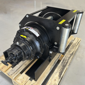 Hydraulisk tr�kspil m. manuel kobling