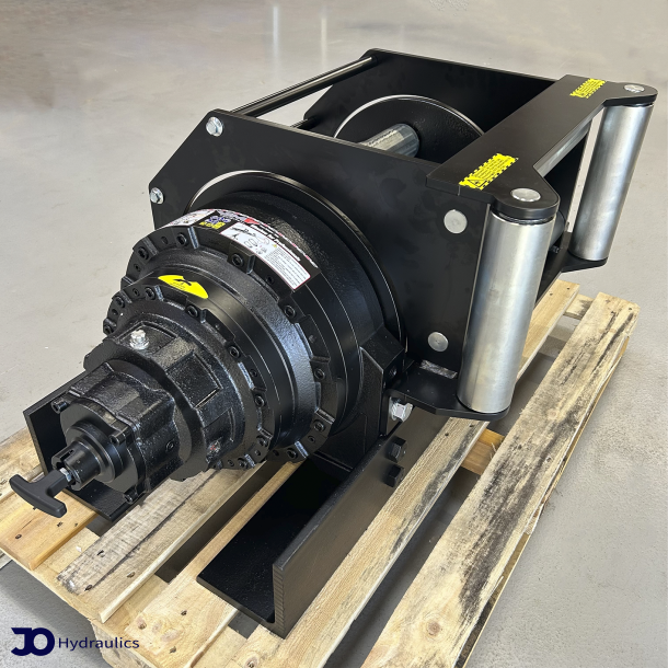 Hydraulisk trkspil m. manuel kobling