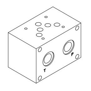 Bundblok Cetop 5 stakbar