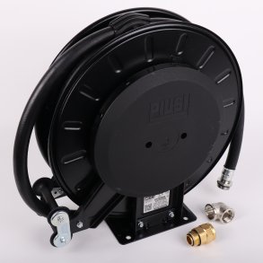 Dieselslangerulle med slange