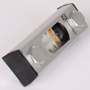 Niveauglas med termometer