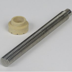 Gevindbolt for gas M8x80 mm