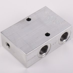 Ventilblok Alu 1/2