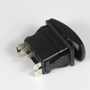 Trykknap med r�d og gr�nt lys