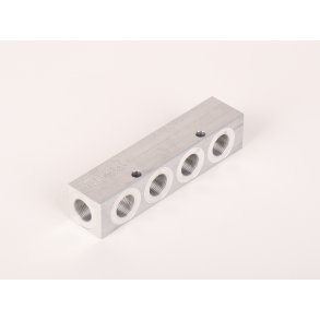 Samleblok - raw aluminium