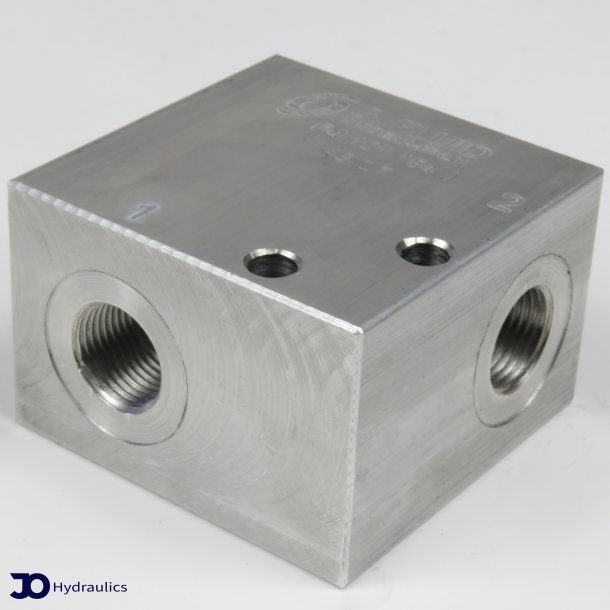 Ventilblok Alu 3/8"