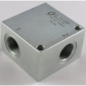 Ventilblok St�l 3/4