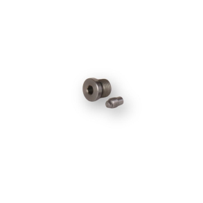 Plug for pilot LS A/B relief valve cavity