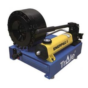 Trale manuel slangepresser m. h�ndpumpe