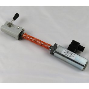 Glider lukk midt for elektrisk akt.venti