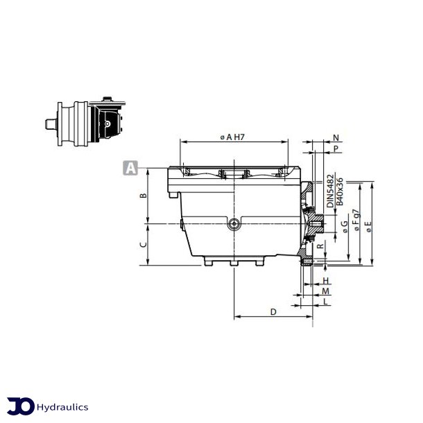 Planetary gearbox angle - RA 244 DBS S