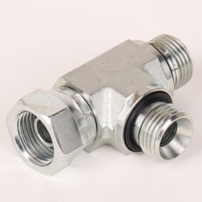 T-stykke oml�ber p� side og 2x udv. gev.