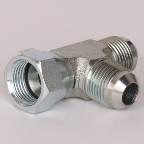 JIC T-stykke 2 x udvendig, 1 oml�b. side