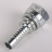 Two-pcs presfitting indstik lige 