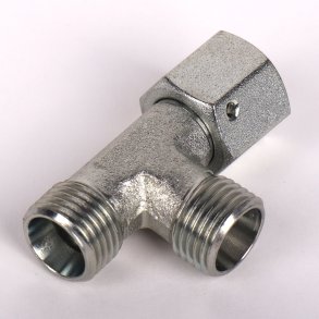 T-stykke stilbar i enden 10L