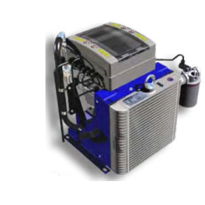 Olie-luft gennemstr�mningsk�ler