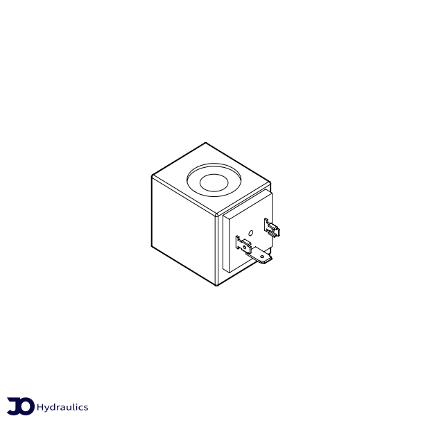 Magnetspole 24 V dc 22W DIN 43650